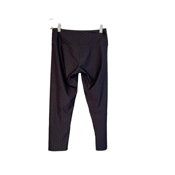 Onzie‎ Black White Dots Cropped Leggings XS - Picture 2 of 7